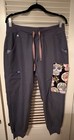 Figs Zamora Jogger Scrubs Heather Indigo Women’s Size Petite Medium — photo 1