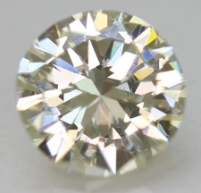 Certified 0.86 Carat J Color VS1 Round Brilliant Natural Loose Diamond 6.39mm