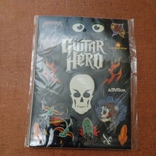 Red Octane Guitar Hero Stickers BRAND NEW SEALED UNUSED - Free Shipping