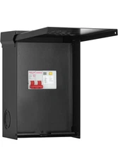 briidea 50A Spa Panel with 3-Pole 50A GFCI Breaker IP65 Waterproof for Spas Pool