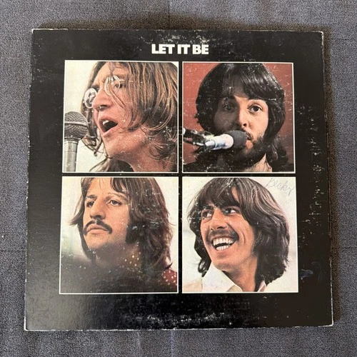 The Beatles Let It Be LP Vinyl Apple Records 12" 33 RPM AR 34001 Rock