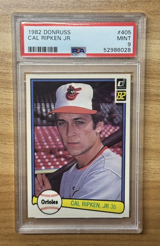 1982 Donruss CAL RIPKEN JR #405 Rookie Card PSA 9 RC Mint CLEAN
