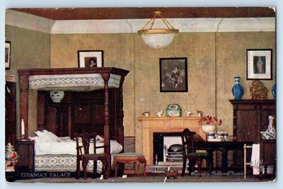 Denmark Postcard Titania's Palace Dressing Room of Oberon c1910 Oilette Tuck