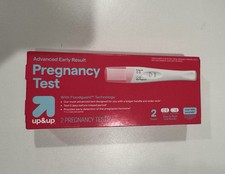up up Advanced Early Result Pregnancy Test Analog White Easy-to-Read 2 Count