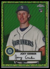 Joey Gerber Topps 2021 Topps Chrome Platinum Anniversary #/99