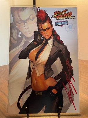 STREET FIGHTER PRIME #0 NM HTF SIGNED BY SOZOMAIKA W/COA VARIANT