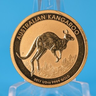 Australien 50 Dollars 2017 Australien Nugget Kangaroo 1/2 OZ Gold 9999 Vz/St