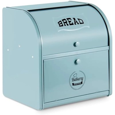 Dyserbuy Brotkasten, Brotkästen für Küche, großer Brotkasten mit Rolldeckel,
