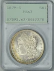 1879-S  PCGS  MS63 Morgan Dollar  *  Rattler  *  San Francisco Mint  *  #8083378