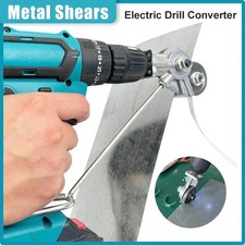 Electric Drill Metal Sheet Cutter Nibbler Tool Plate Cutting Attachment