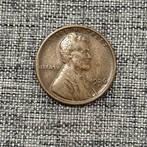 1926 S Lincoln cent VF