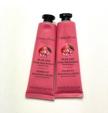 Crabtree Evelyn Pear Pink Magnolia Hand Therapy .9 oz - 2 Travel Size Lotion
