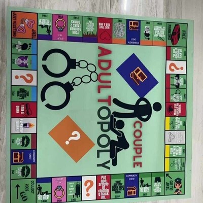 Paar Adult-Opoly Brettspiel Date Night Ideen Schlafzimmer Spiele Konversation