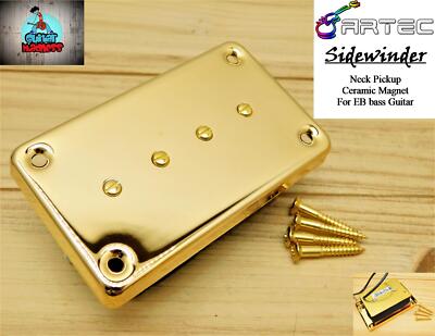 Gold Mudbucker Sidewinder Pickup for Gibson  EB Bass 4 Wire 30K