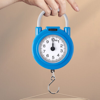 10 kg Digitale Küchen Lebensmittelwaage Griff Angelwaage Küchenwerkzeug (blau)