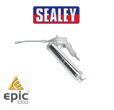 Image of Sealey 1/4" AIR Continous Flow Pistol 400g Cartridge/Bulk Grease Gun,SA401 