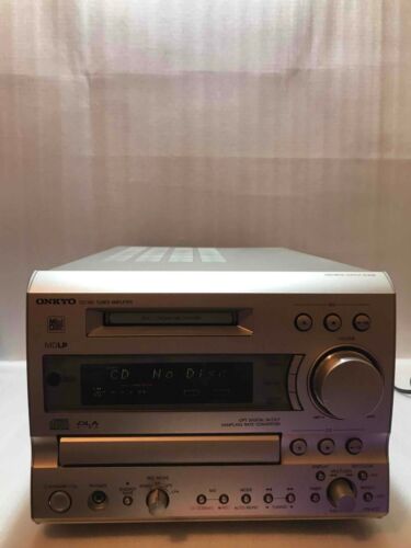 ONKYO FR-V77 CD MD Compact Disk Mini Disk Audio Recorder Made in Japan - Picture 4 of 8