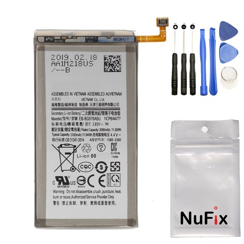 Batterie de remplacement Samsung Galaxy S10e EB-BG970ABU EB-BG970ABE 3100mAh G970W - Photo 2 sur 2