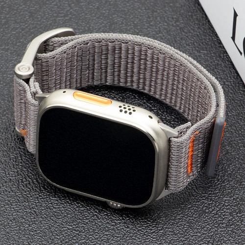 Nylon Loop Strap for Apple Watch Band Ultra 2 49mm Bracelet iwatch 10 9 8 7 6 SE - Picture 5 of 11