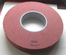 NOS Standard Abrasives 12" x 2" x 5" Metal Finishing Wheel 5A Med FREE SHIP