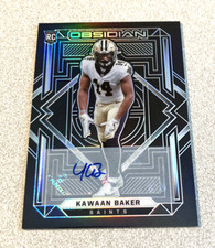 2021 Panini Obsidian RC Auto #196 Kawaan Baker Saints /199