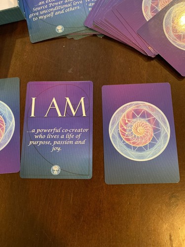 Tarjetas de afirmación positiva SOY con guía - Ley de atracción - Imagen 6 de 12