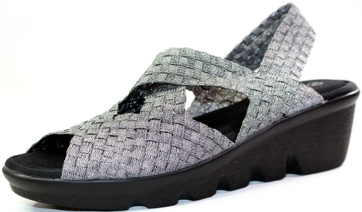 Sandal Bernie Me Bernie Mev Lihi Brighten Pewter Womens Wedge