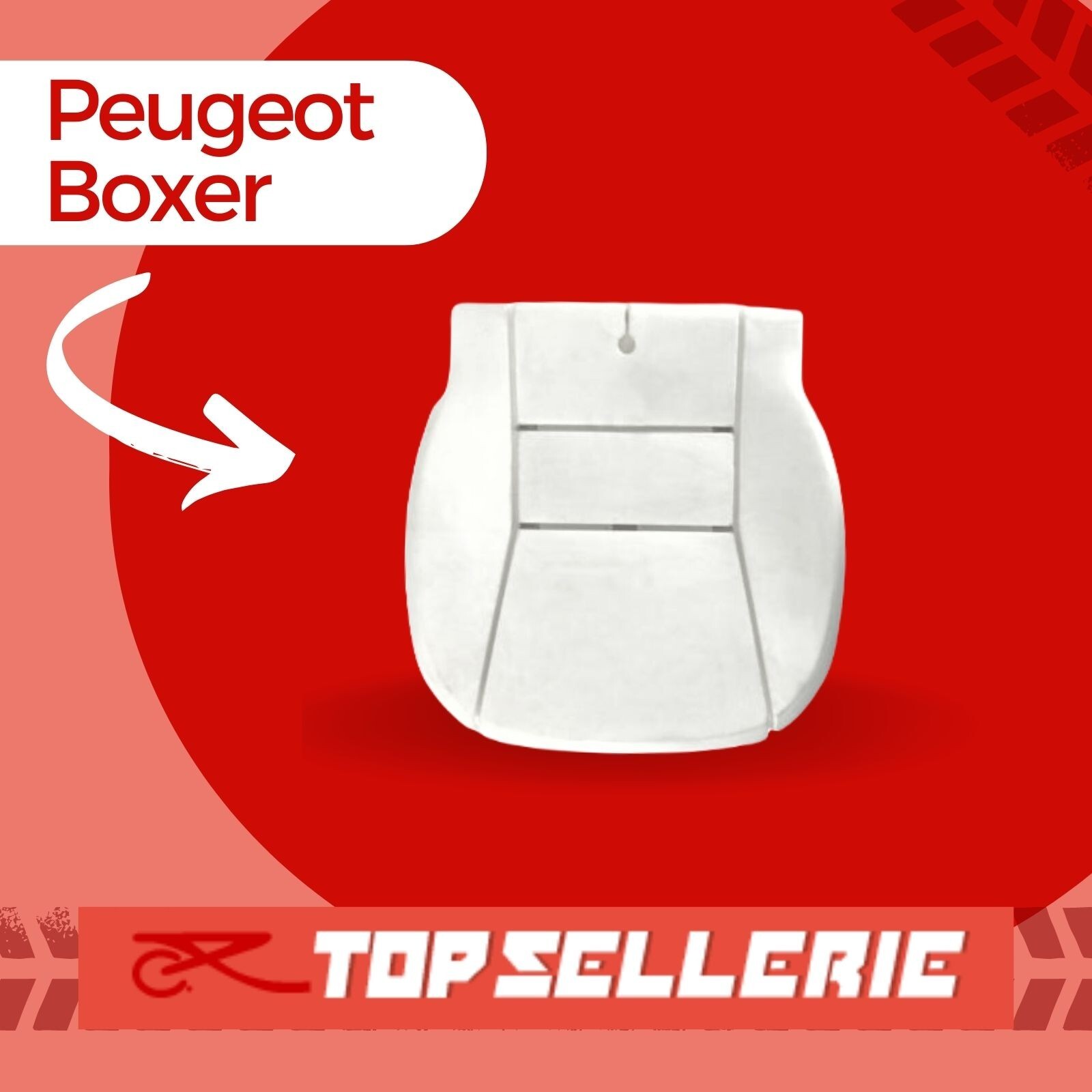 Mousse pour Peugeot Boxer de voyage aménagé confort Top Sellerie MA27