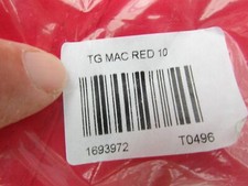 Woman's Light Thin Macintosh Coat Size 10 Red **new** Cheap