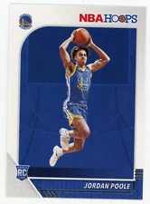 2019 NBA Hoops Jordan Poole Base Rookie Card !!!