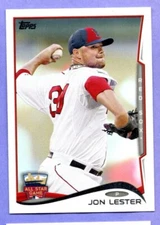 2014 Topps  #US55 Jon Lester AS  Boston Red Sox