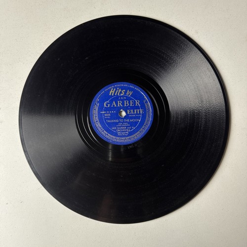 10" 78 RPM-Jan Garber-Plant a Little Garden in Your Own Back Yard/Talking to the - Picture 2 of 4