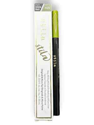 Stila Stay All Day Dual Eye Liner 0.33oz Intense Black / Mojito New In Box