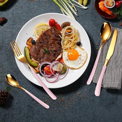 Stainless Steel Montgomery Ward 20-Piece Hanging Flatware Set