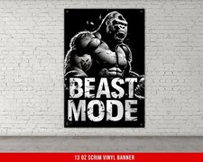 Custom Motivational Gym Banner - Weightlifting Wall Art for Fitness Decor