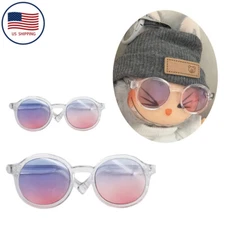 Glasses for LUFUFU Dolls, Mini Doll Glasses for 3.94-6.69 Inch (10-17 Cm) Dolls