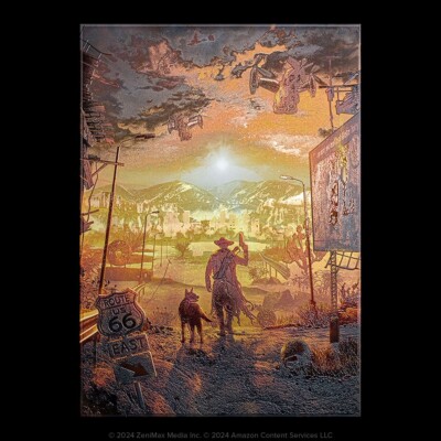 Limited Edition Displate - Hello, Wasteland! - 210,211,212/1000 - Sealed - NEW