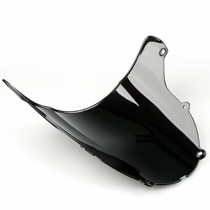 Brand new Kawasaki Ninja ZX6R/636 ABS Windshield Shield Fit For 2003-2004 Black