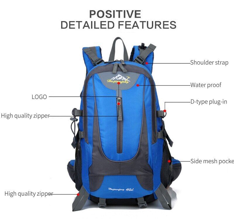 Viviza 65 LTR Hiking Travel Backpack Bag Trekking Camping Rucksack, Black  with Cap – Viviza Bags