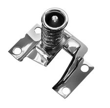 1967-73 Chevrolet Camaro Hood Safety Catch & Spring Chrome New Dii
