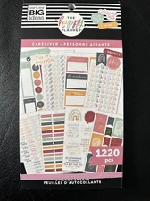 The Happy Planner CAREGIVER Value Sticker Book Pack 1220 Pcs