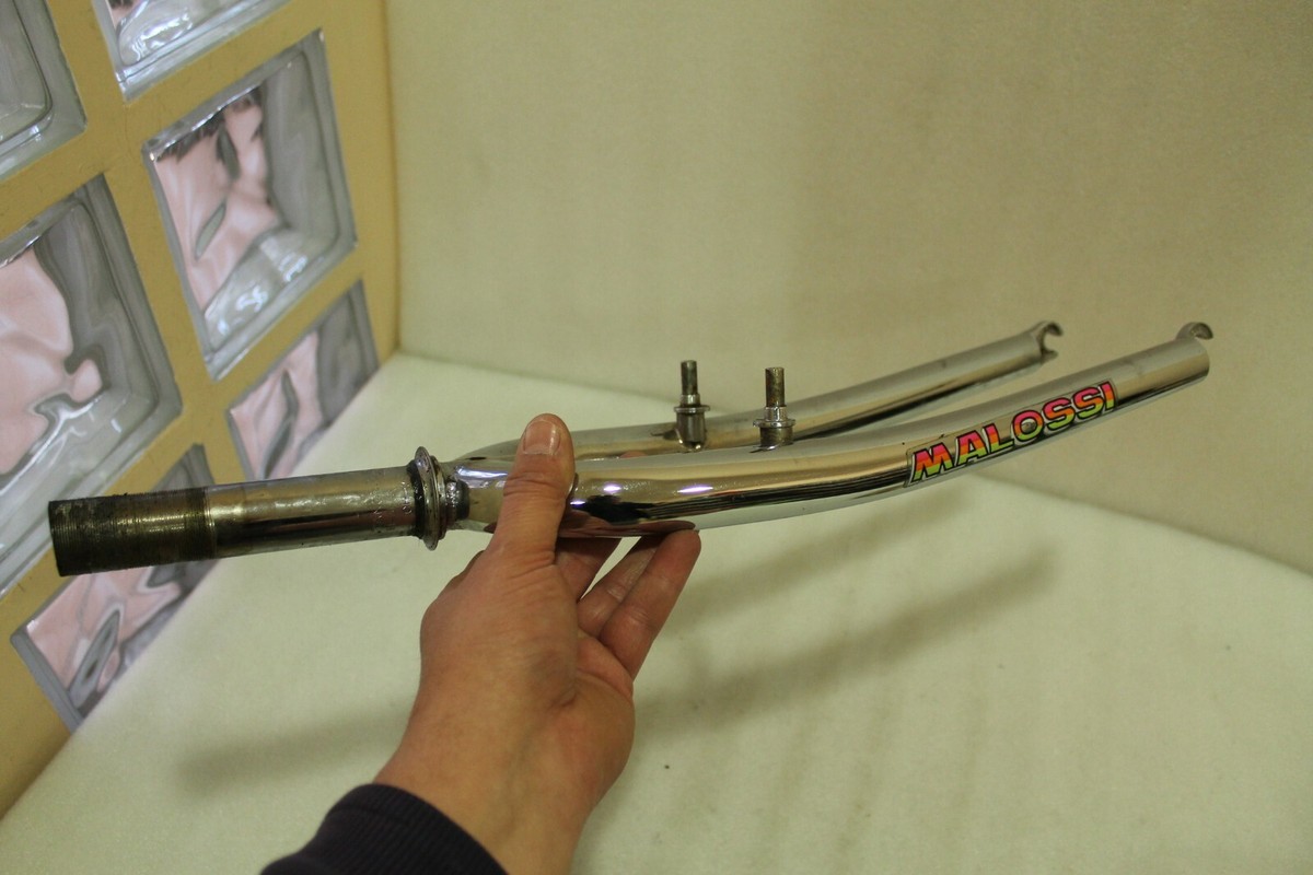 Fourche RETRO MTB Rigide ROSCA 1 1/8 Cantilever Chromée Tioga Tange CR-MO