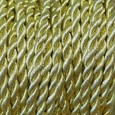 BRAIDED TWISTED CORD 5mm Thick Soutache Thread Rope String Craft Piping PER 1M