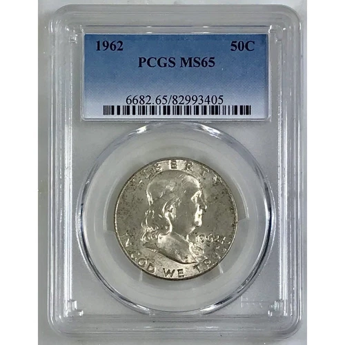 1962 Franklin Half PCGS MS65 *Rev Tye's* #340560