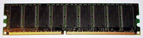1 GB DDR-RAM PC-2700U 184-pin ECC 333 MHz 'Infineon HYS72D128320GU-6-B' - Foto 2 di 2