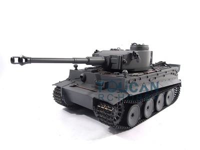 1/16 Mato Almost Full Metal RC RTR Tank Tiger I Infrared Barrel Recoil Sprockets