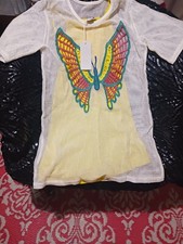 Stella McCartney Kids Bohemian Butterfly crochet-type dress sz 12 years