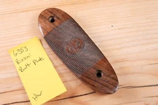 G353 Factory Rizzini Wood Butt Plate