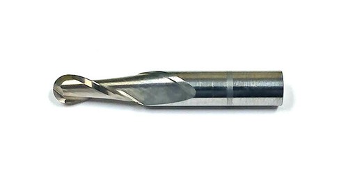6.5mm (.2559") 2-Flute Carbide Ball End Mill MF41012631