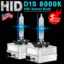 2pcs Xenon DS1 8000K Bulbs HID Headlight 35W Replace for Factory Lamps US